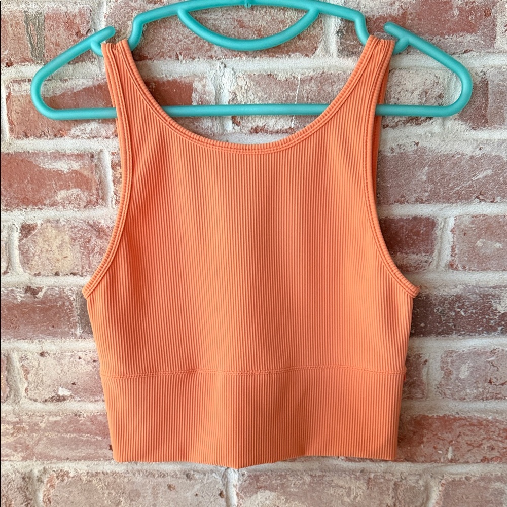 lululemon athletica Orange Tank Top